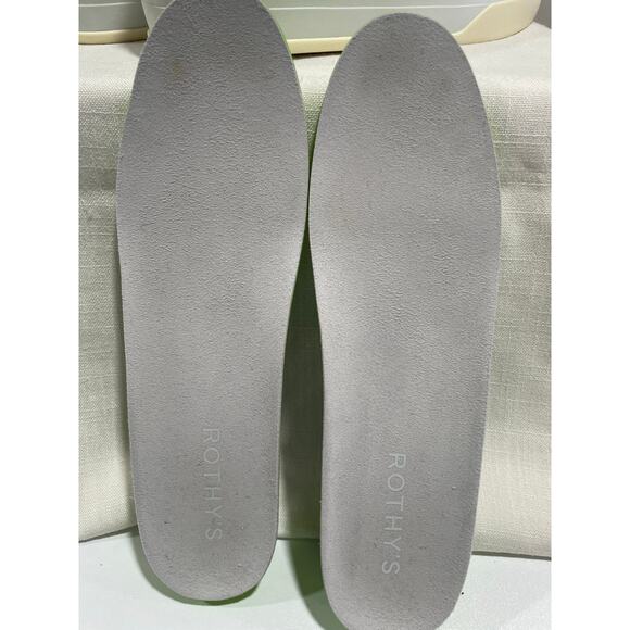 Rothy’s Lace Up Sneakers Bright White Size US 11 - Picture 8 of 9